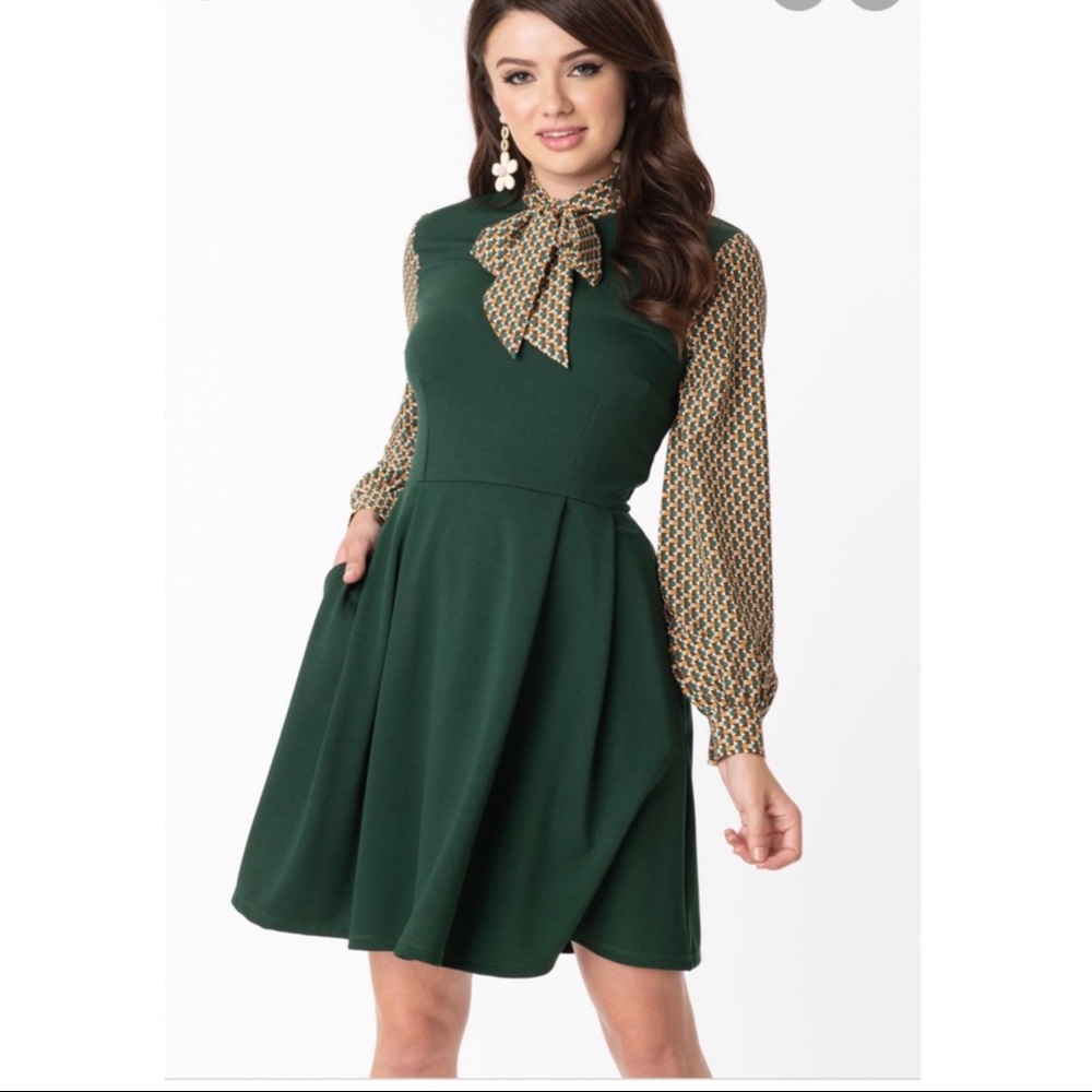 Unique Vintage smak parlour geometric dress